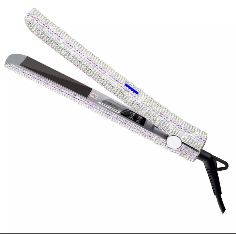 Rhinestone Flat Iron